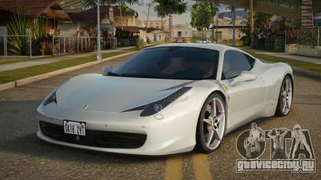 Ferrari 458 Sanor для GTA San Andreas