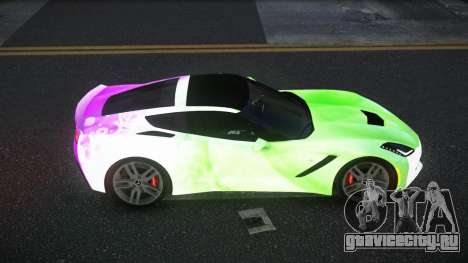 Chevrolet Corvette C7 Ewashu S12 для GTA 4