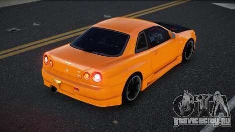 Nissan Skyline R34 Gagpi для GTA 4