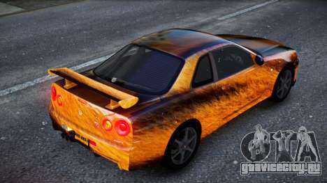Nissan Skyline R34 Owyna S7 для GTA 4