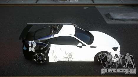 Subaru BRZ Nigel S13 для GTA 4