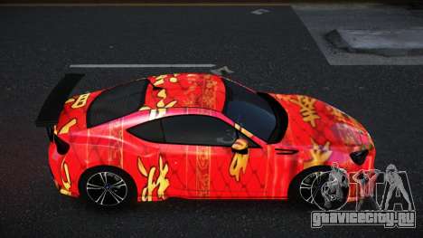Subaru BRZ Nigel S3 для GTA 4