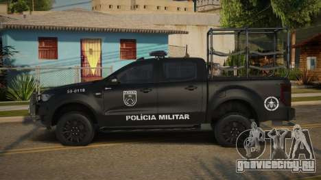 Ford Ranger 2017 BOPE RJ V2 для GTA San Andreas