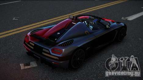 Koenigsegg Agera Jesca S3 для GTA 4