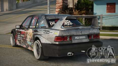 Mercedes-Benz 190E Speed Edited для GTA San Andreas