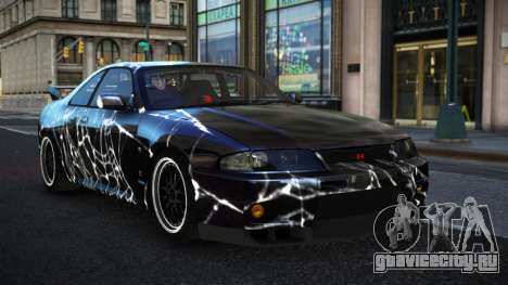 Nissan Skyline R33 Risic S6 для GTA 4