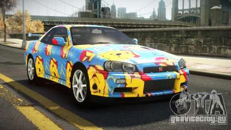 Nissan Skyline R34 Nehgan S5 для GTA 4