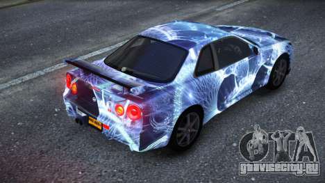Nissan Skyline R34 Owyna S3 для GTA 4