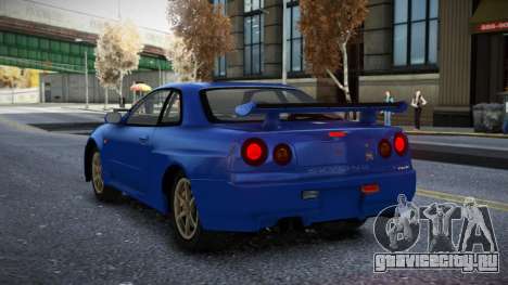 Nissan Skyline R34 Irer для GTA 4