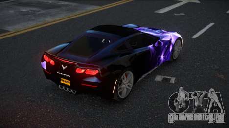 Chevrolet Corvette C7 Ewashu S14 для GTA 4
