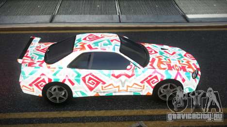 Nissan Skyline R34 Calosca S8 для GTA 4