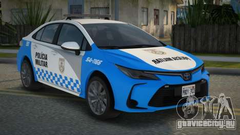 Toyota Corolla 2021 PMERJ 2025 для GTA San Andreas