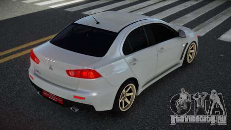 Mitsubishi Lancer Evolution X Nihtesuva для GTA 4