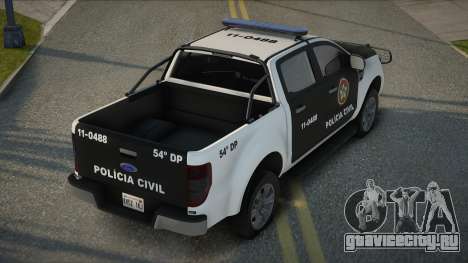 Ford Ranger 2018 PCERJ для GTA San Andreas