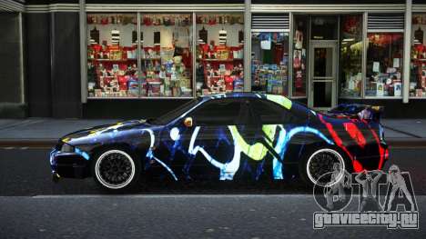 Nissan Skyline R33 Risic S10 для GTA 4
