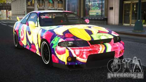 Nissan Skyline R33 Risic S2 для GTA 4