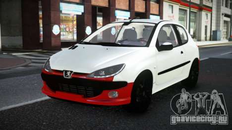 Peugeot 206 Taydajo для GTA 4