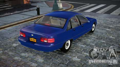 Chevrolet Caprice Ruyey для GTA 4