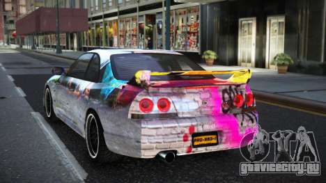 Nissan Skyline R33 Risic S14 для GTA 4