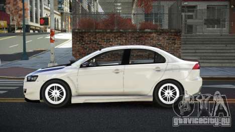 Mitsubishi Lancer Evolution X Tachecunu для GTA 4