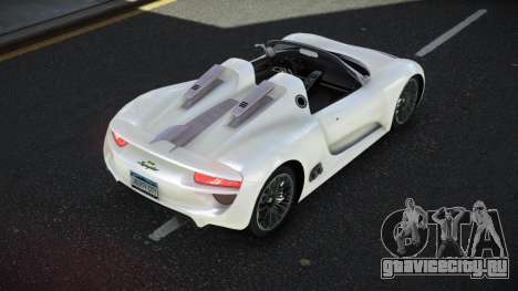 Porsche 918 Cisewora для GTA 4