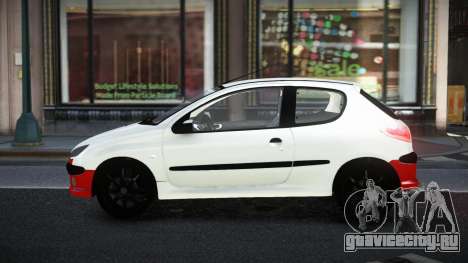 Peugeot 206 Taydajo для GTA 4