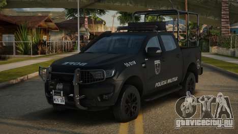 Ford Ranger 2017 BOPE RJ V2 для GTA San Andreas