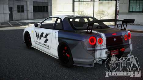 Nissan Skyline R34 Qoyawaqi для GTA 4