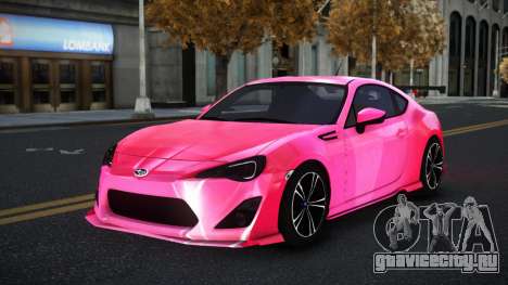 Subaru BRZ Nigel S8 для GTA 4