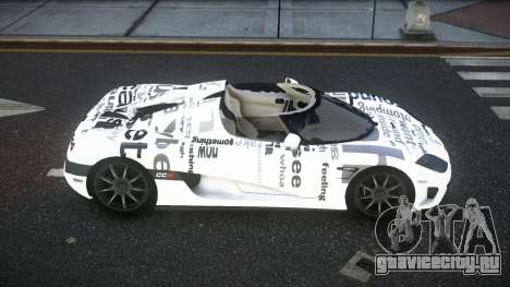 Koenigsegg CCX Xanla S13 для GTA 4