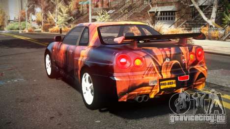 Nissan Skyline R34 Nehgan S14 для GTA 4