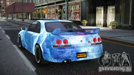 Nissan Skyline R33 Risic S5 для GTA 4
