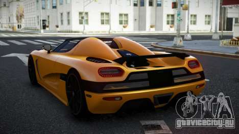 Koenigsegg Agera Jesca для GTA 4