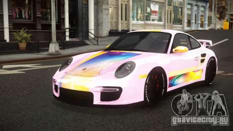 Porsche 977 GT2 Ashid S8 для GTA 4