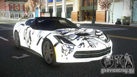 Chevrolet Corvette C7 Ewashu S10 для GTA 4