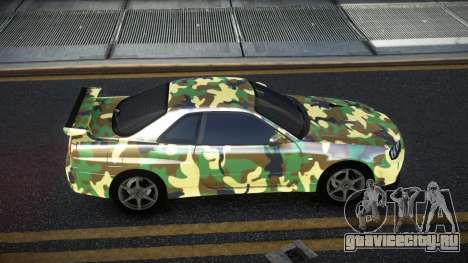 Nissan Skyline R34 Calosca S12 для GTA 4