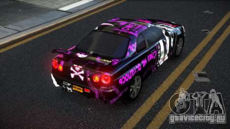 Nissan Skyline R34 Calosca S13 для GTA 4