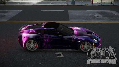 Chevrolet Corvette C7 Ewashu S3 для GTA 4