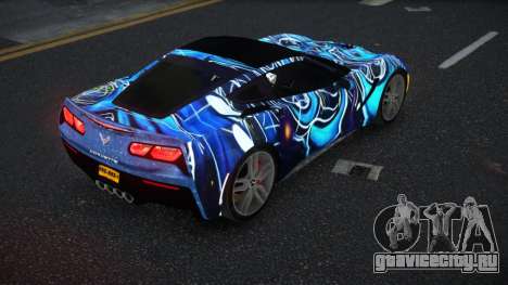 Chevrolet Corvette C7 Ewashu S2 для GTA 4