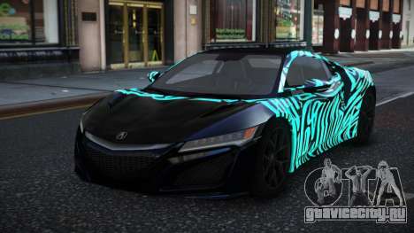 Acura NSX Vandox S3 для GTA 4