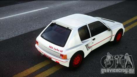 Peugeot 205 Jisafuvoc для GTA 4