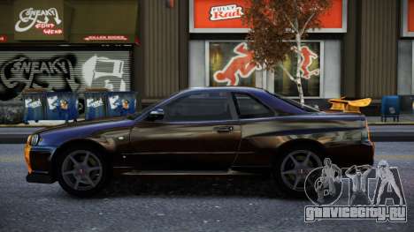 Nissan Skyline R34 Owyna S7 для GTA 4