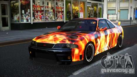 Nissan Skyline R33 Risic S12 для GTA 4