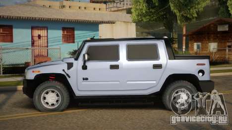 Hummer H2 Sut 2006 Cristales Negros для GTA San Andreas