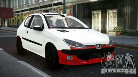 Peugeot 206 Taydajo для GTA 4