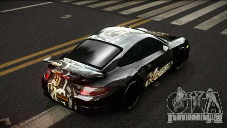 Porsche 977 GT2 Ashid S10 для GTA 4