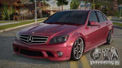 Mercedes-Benz C63 AMG 10th для GTA San Andreas