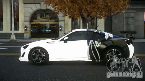 Subaru BRZ Nigel S13 для GTA 4