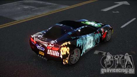 Chevrolet Corvette C7 Ewashu S9 для GTA 4