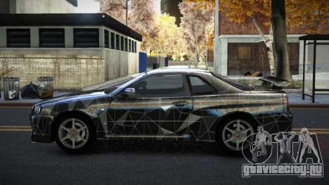 Nissan Skyline R34 Calosca S4 для GTA 4
